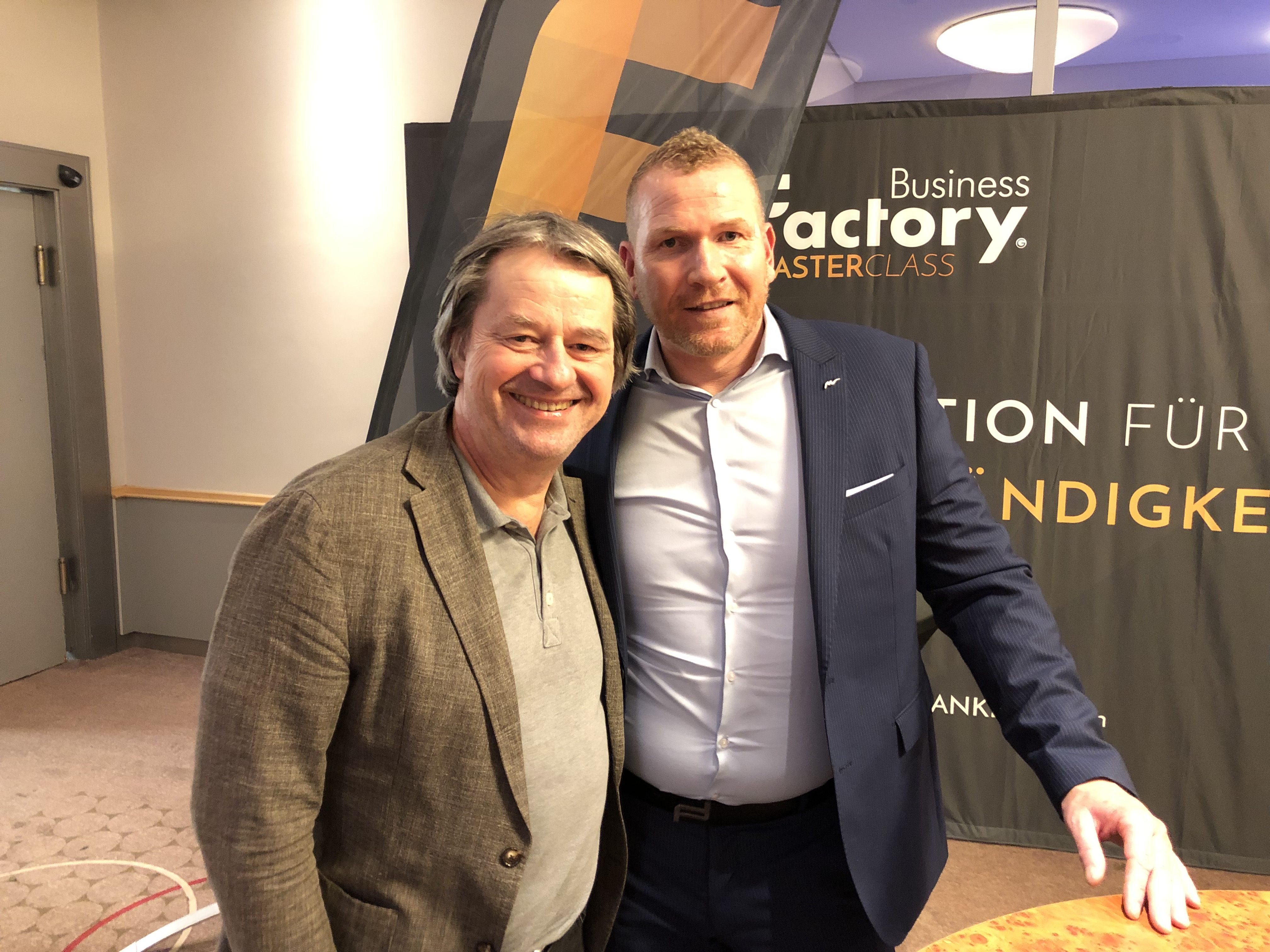 Andreas Möbius mit Martin Limbeck